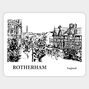 Rotherdam England Magnet